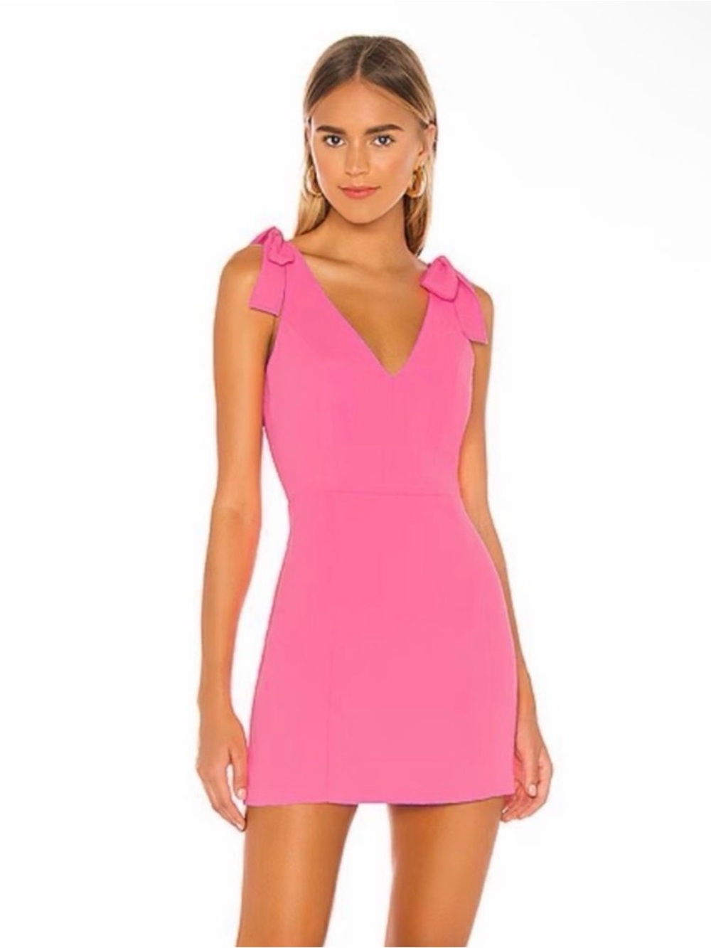 Amanda Uprichard Pink Mini Dress